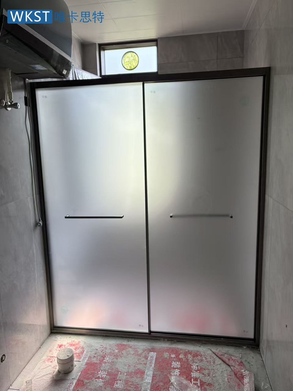 恒大云东海翡翠半岛 TG02 淋浴房案例 1680mm位置 尺寸1680